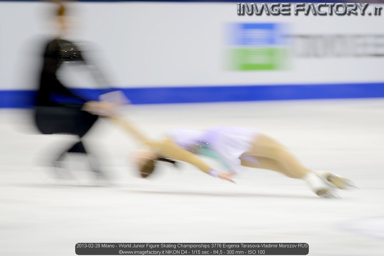 2013-02-28 Milano - World Junior Figure Skating Championships 3776 Evgenia Tarasova-Vladimir Morozov RUS.jpg
